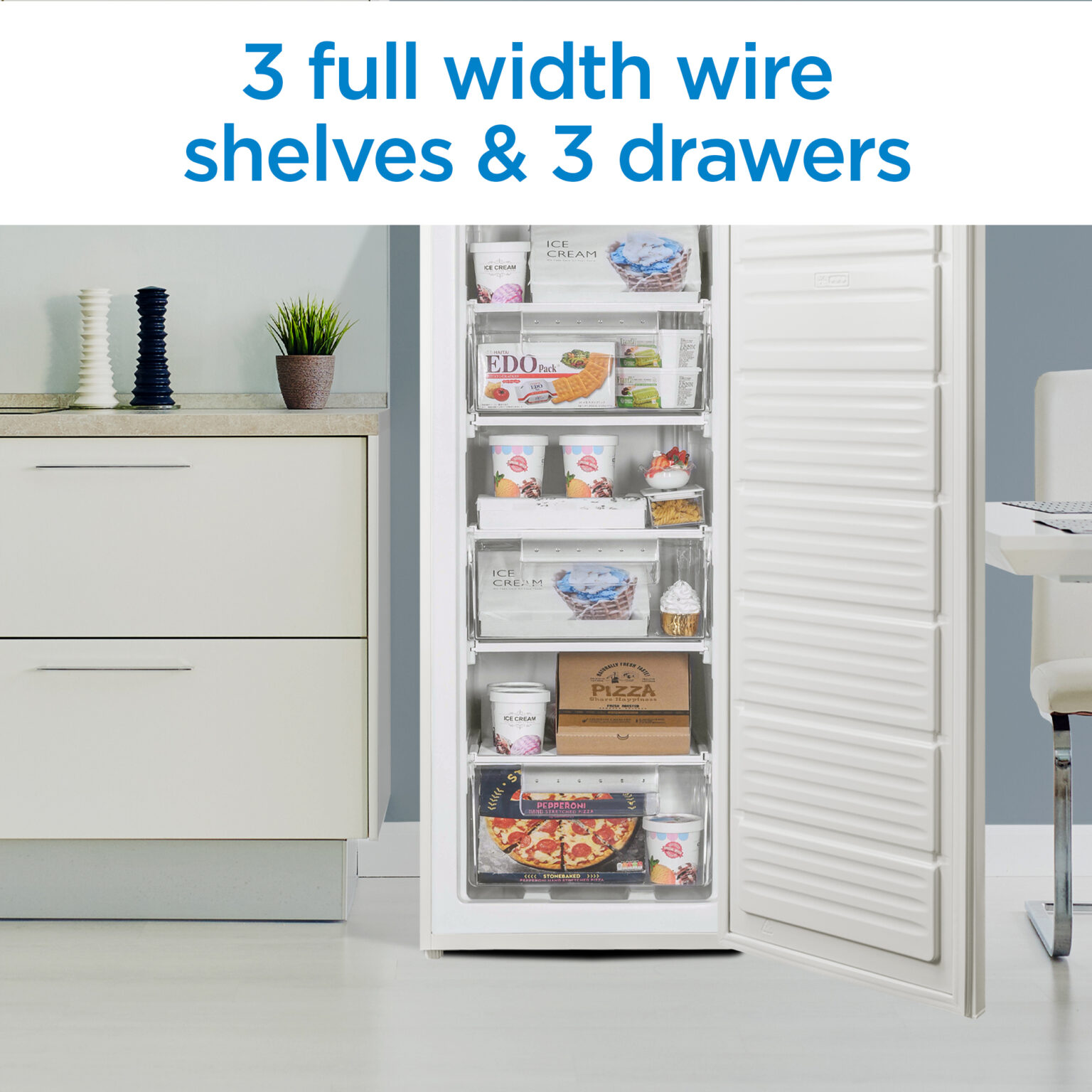 Danby 6.0 cu ft White Upright Freezer DUFM060B1WDB Danby Canada