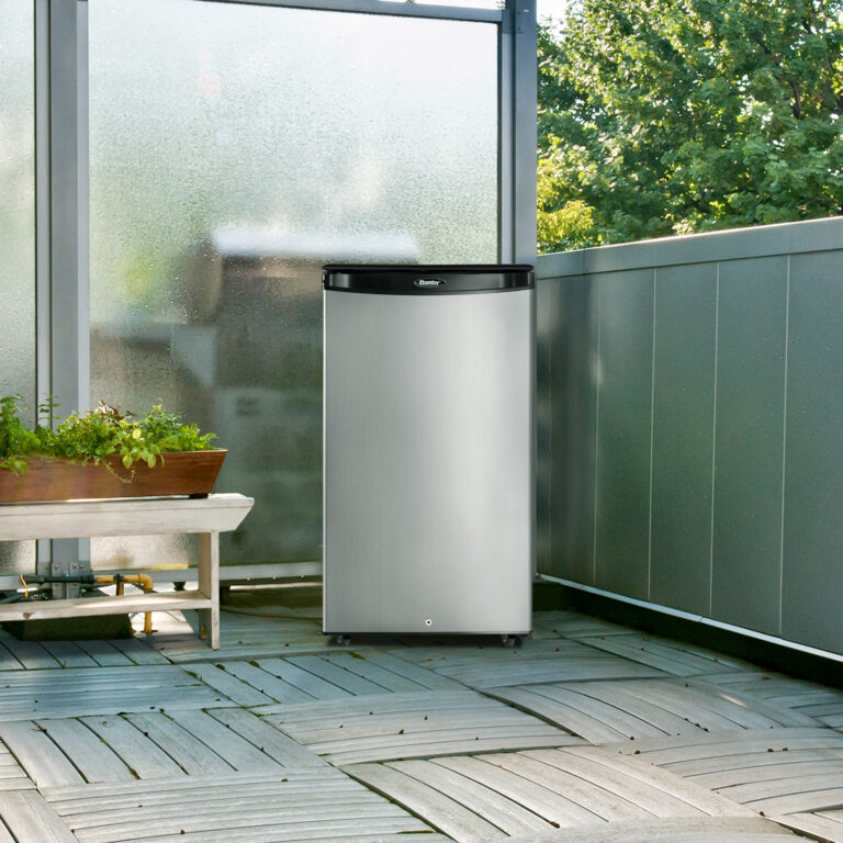 Danby 3.3 cu. ft. Outdoor Fridge in Stainless Steel DAR033A1BSLDBO