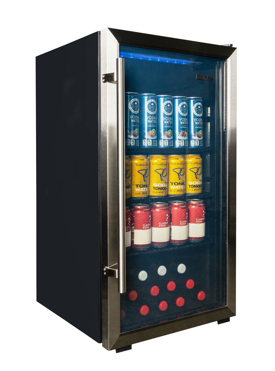 Danby 3.1 cu. ft. FreeStanding Beverage Center in Stainless Steel
