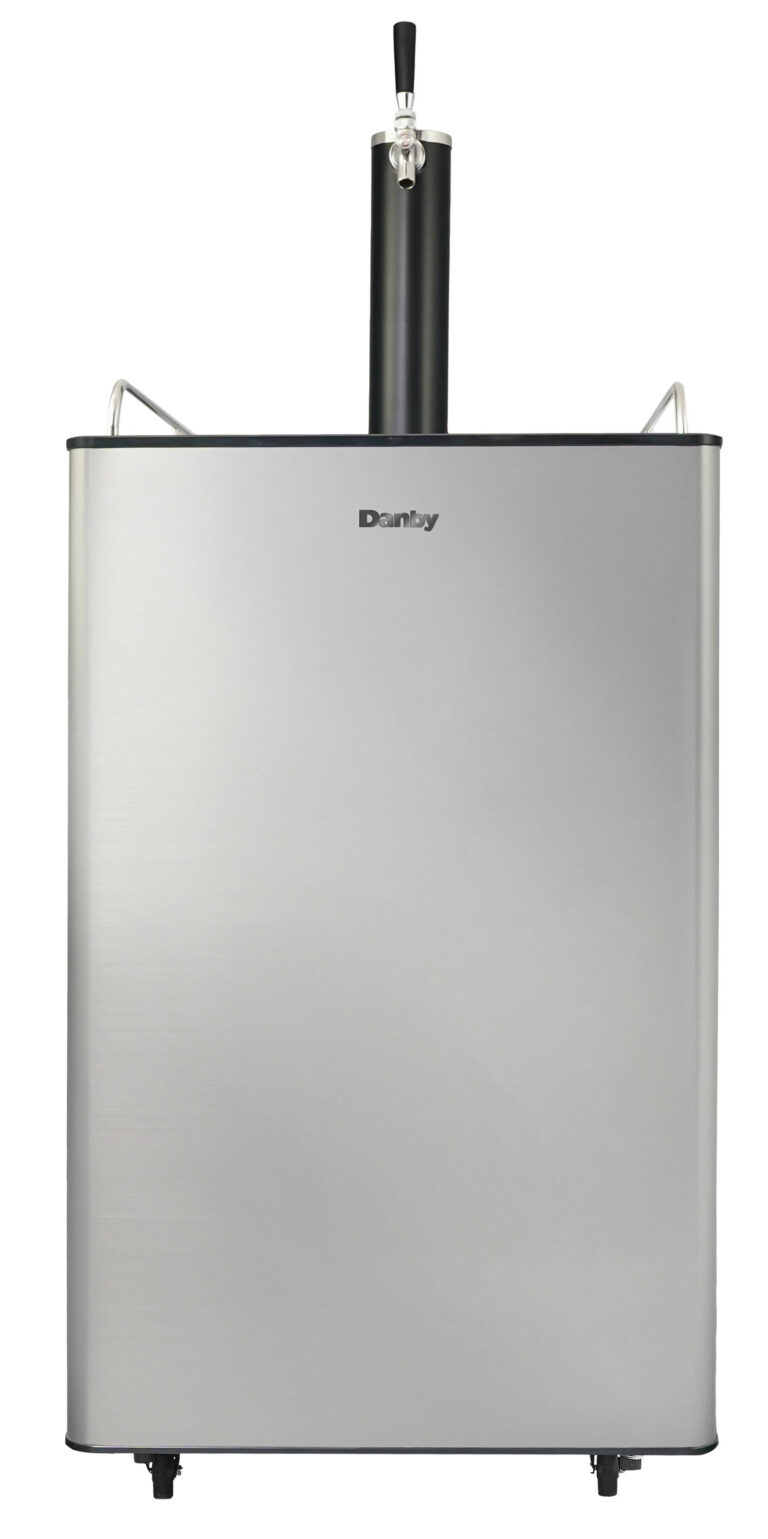 Danby 5.4 cu. ft. SingleTap Keg Cooler in Stainless Steel