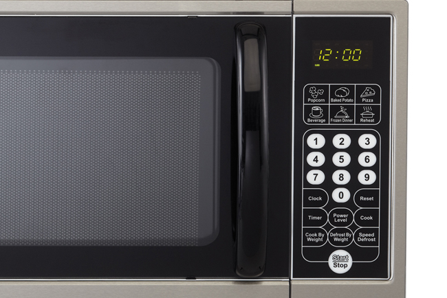 Sunbeam 700-Watt Microwave Oven, Black 0.7 cu ft