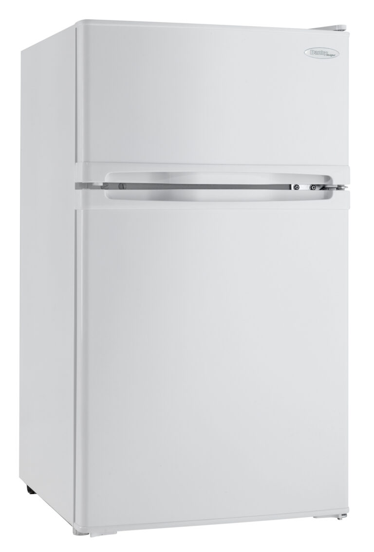 Danby 3.1 cu. ft. 2door Compact Fridge in White DCR031B1WDD Danby