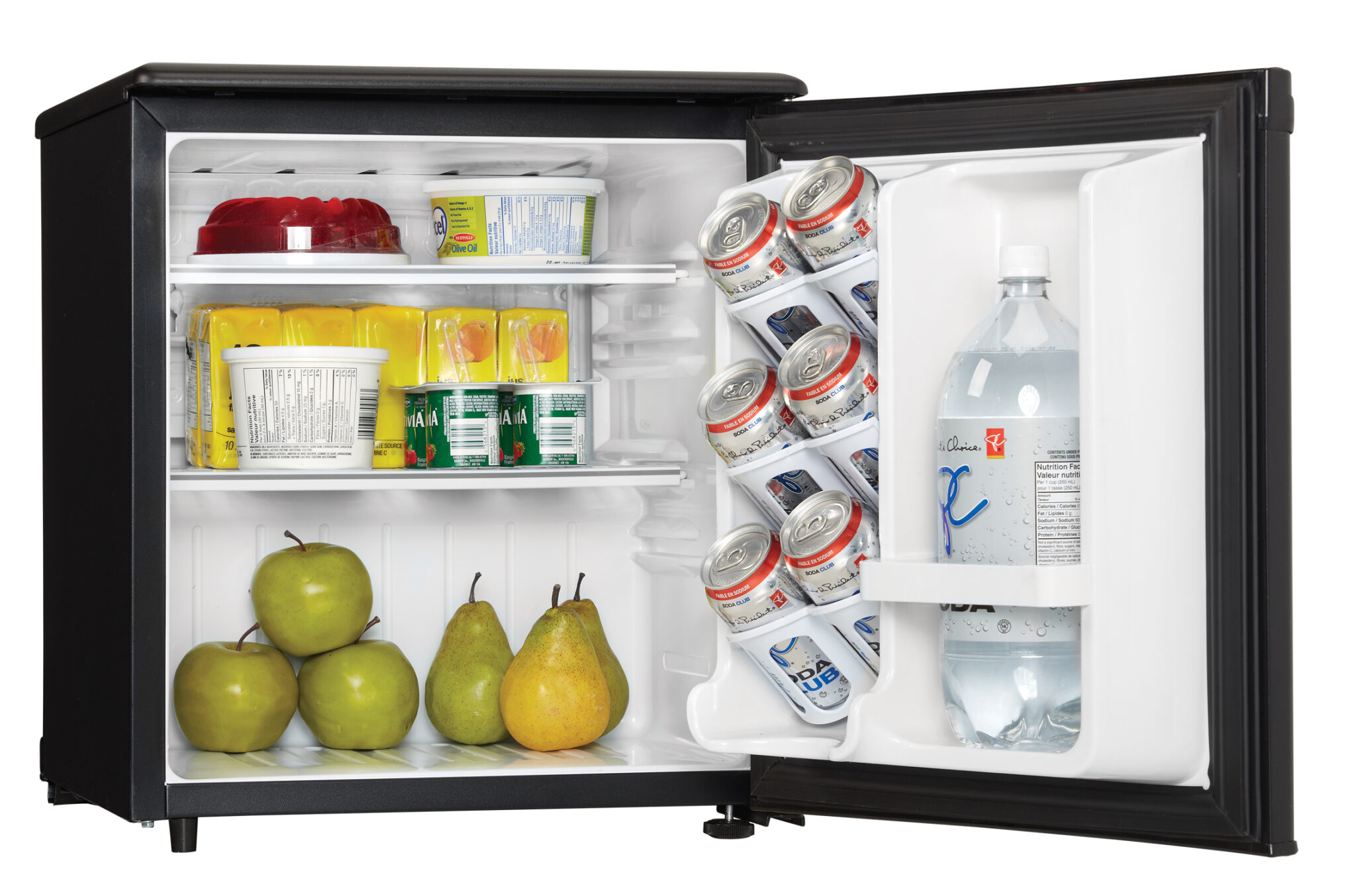 Danby Designer 1.7 cu. ft. Compact Fridge in Black DAR017A2BDD