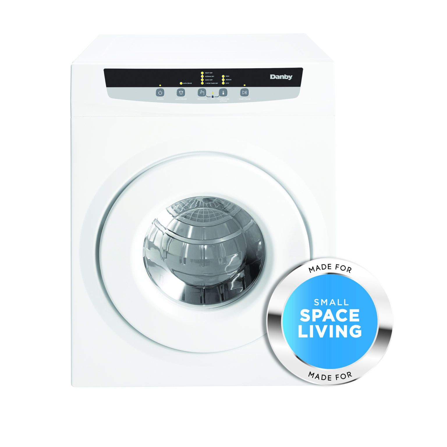 Danby 13.2 lbs. Capacity Portable Dryer in White DDY060WDB Danby Canada