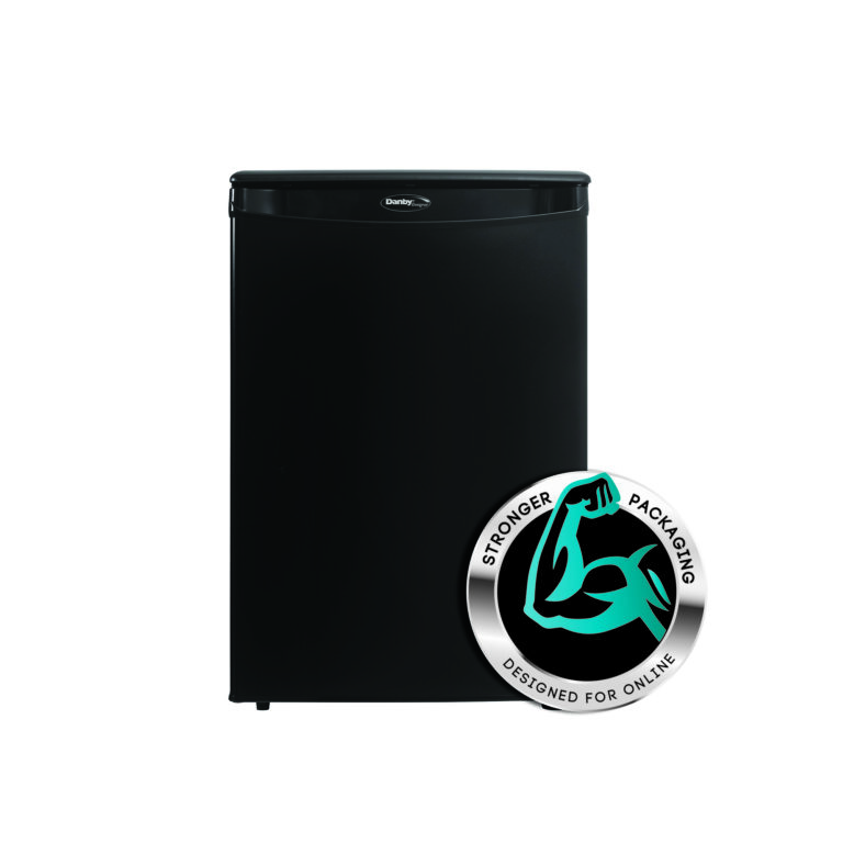 Danby 2.6 cu. ft. Compact Fridge in Black DAR026A1BDD Danby Canada