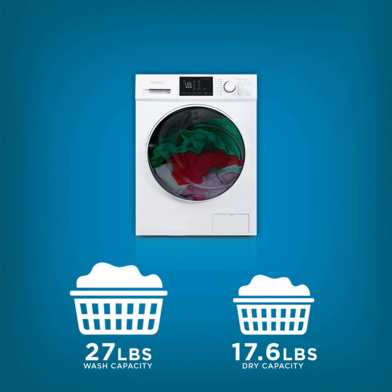 Danby 2.7 cu. ft. AllInOne Washer & Ventless Dryer in White DWM120WDB3 Danby Canada