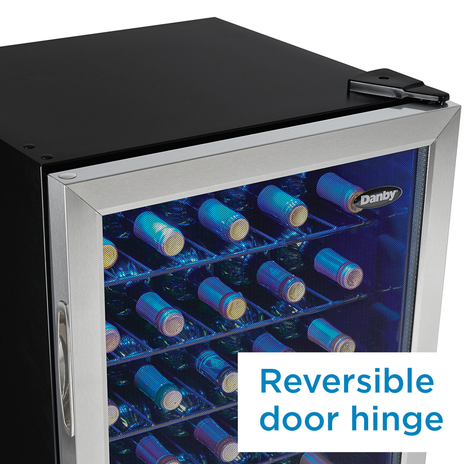 Danby 36 Bottle FreeStanding Wine Cooler in Stainless Steel