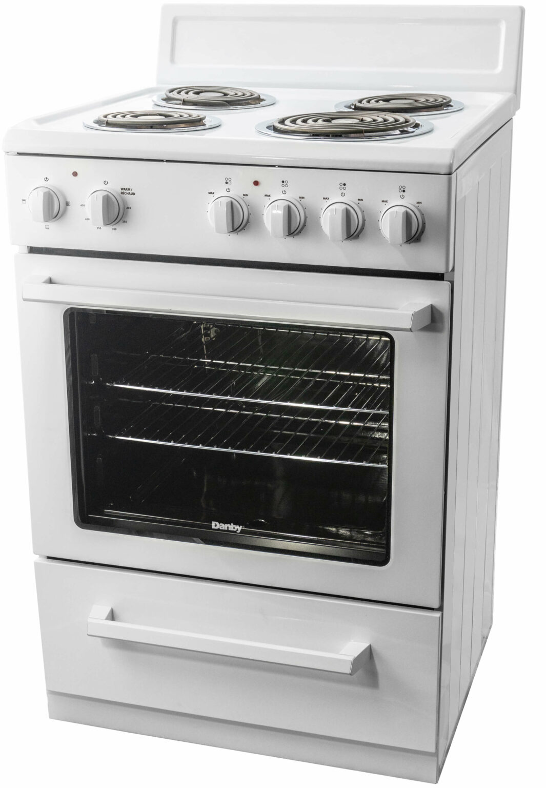 Danby 24" Wide Electric Range in White DERM240WC Danby Canada