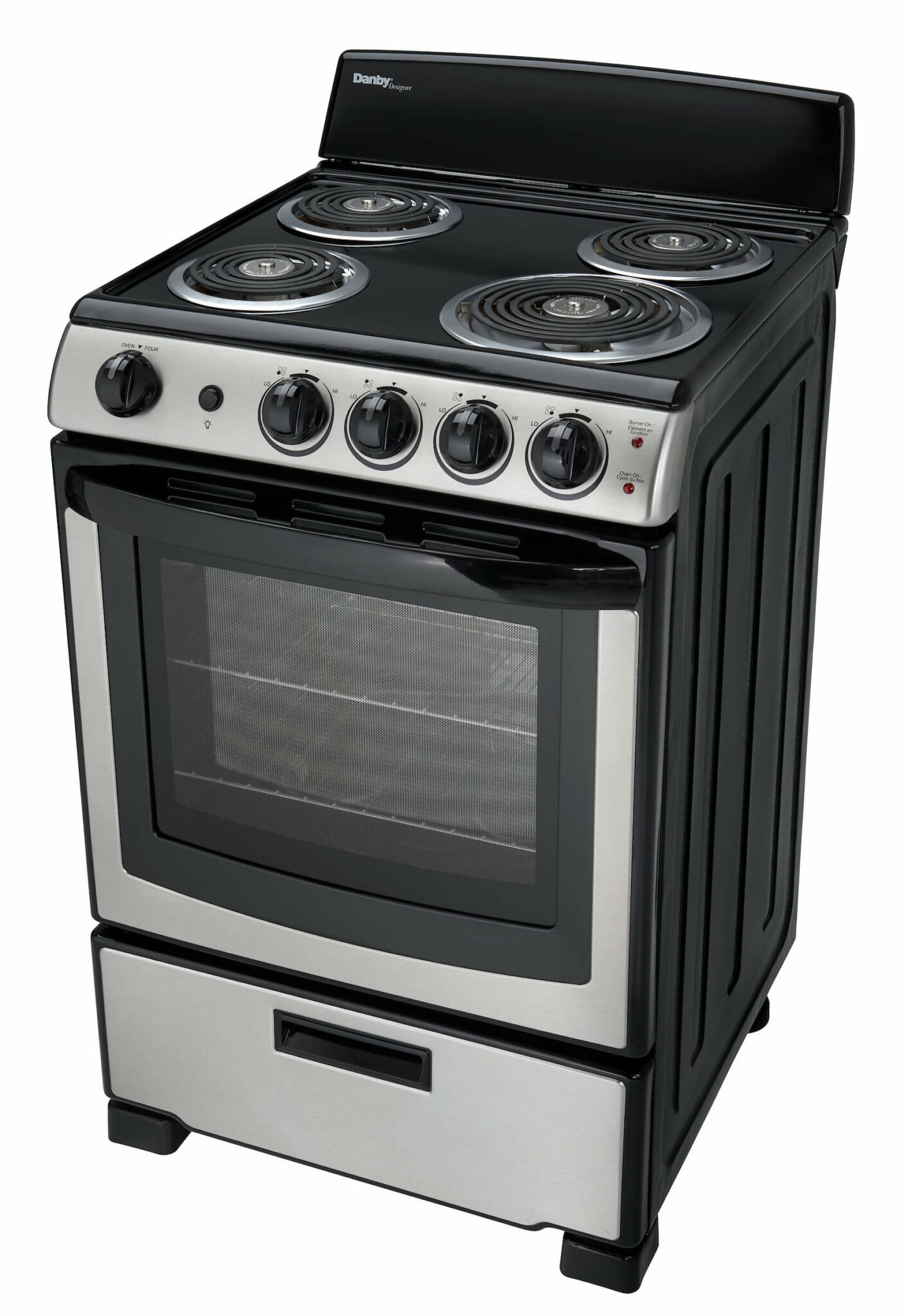 Danby 24" Stainless Steel Free Standing Electric Coil Range