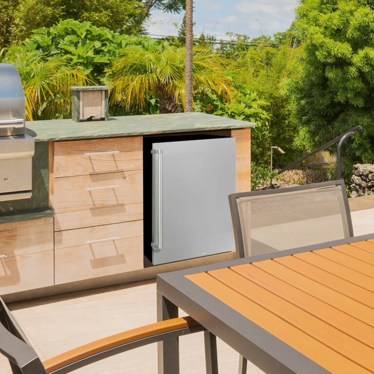 Danby 4.4 cu. ft. Outdoor Fridge in Stainless Steel DAR044A1SSO6