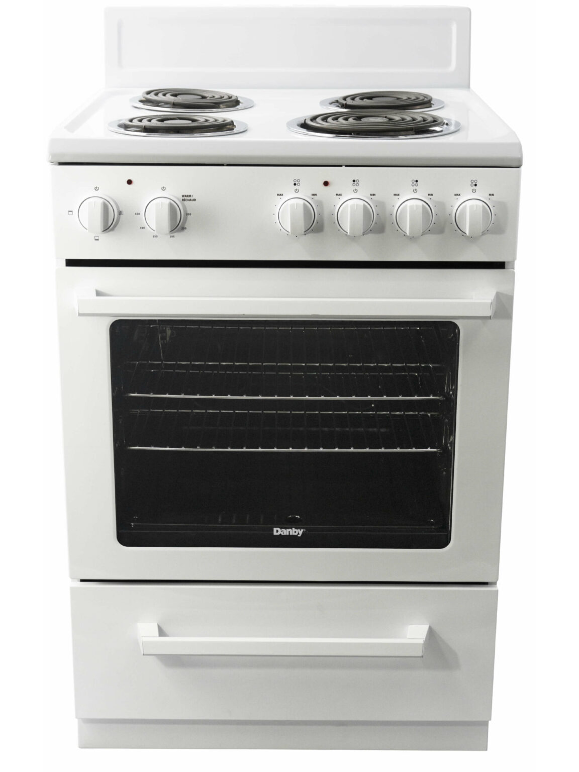 Danby 24" Wide Electric Range in White DERM240WC Danby Canada