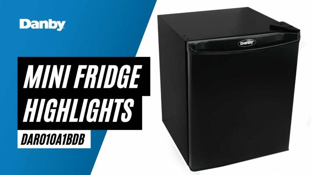 Danby 1.0 cu. ft. Compact Fridge in Black DAR010A1BDB Danby Canada