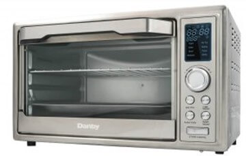 Danby 0.9 cu. ft./25L Convection Toaster Oven with Air Fry Technology, Digital LCD Display