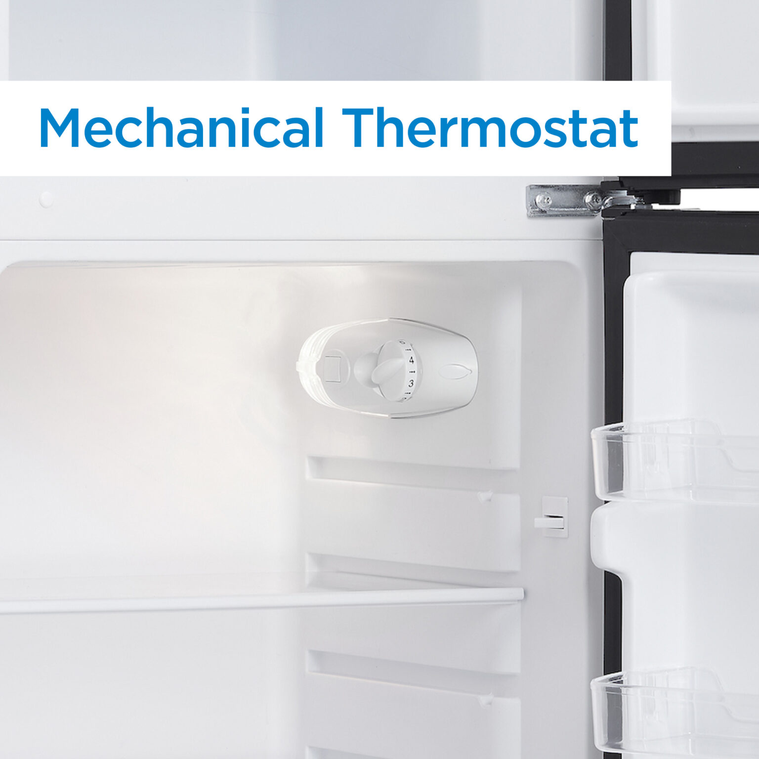 Danby 4.2 cu. ft. Compact Fridge Top Mount in Stainless Steel