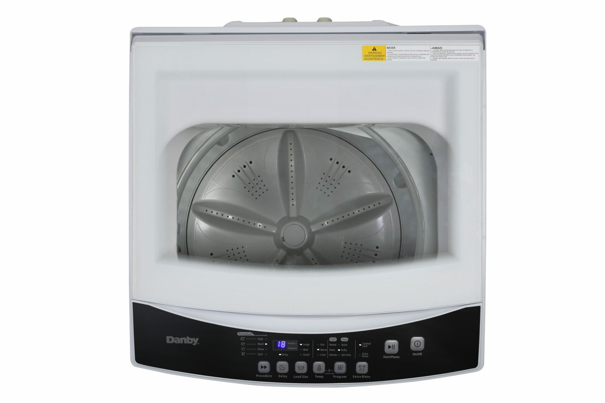 Danby Compact 3.0 cu. ft. White Top Load Washing Machine DWM12C1WDB6 Danby Canada