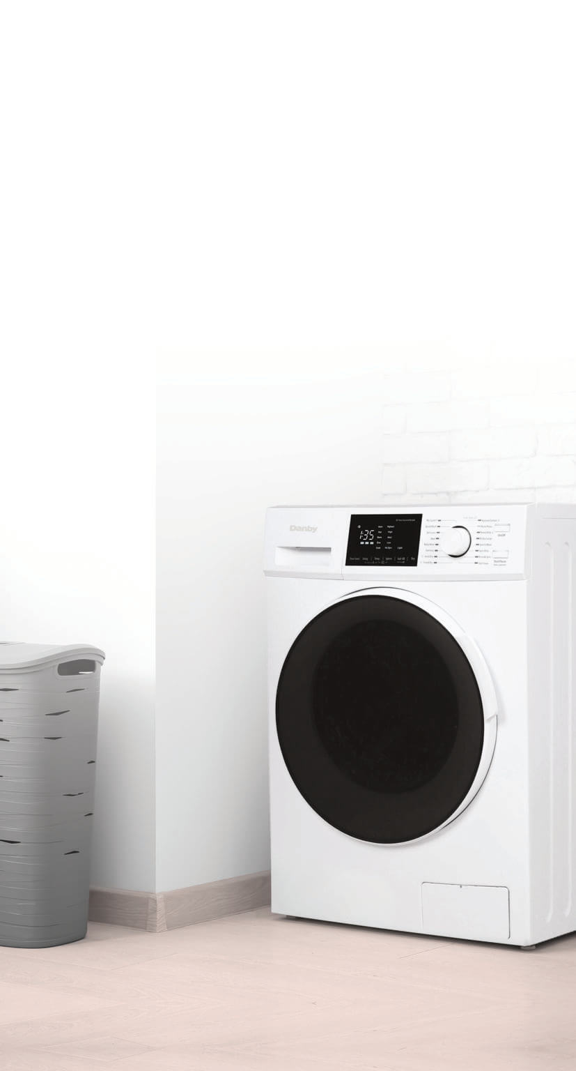Danby 2.7 cu. ft. AllInOne Ventless Washer/Dryer in White DWM120WDB