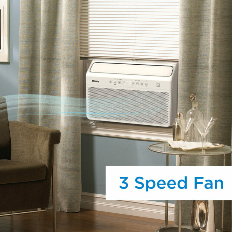 Danby 8,000 BTU Window AC in White DAC080B8IWDB6 Danby Canada