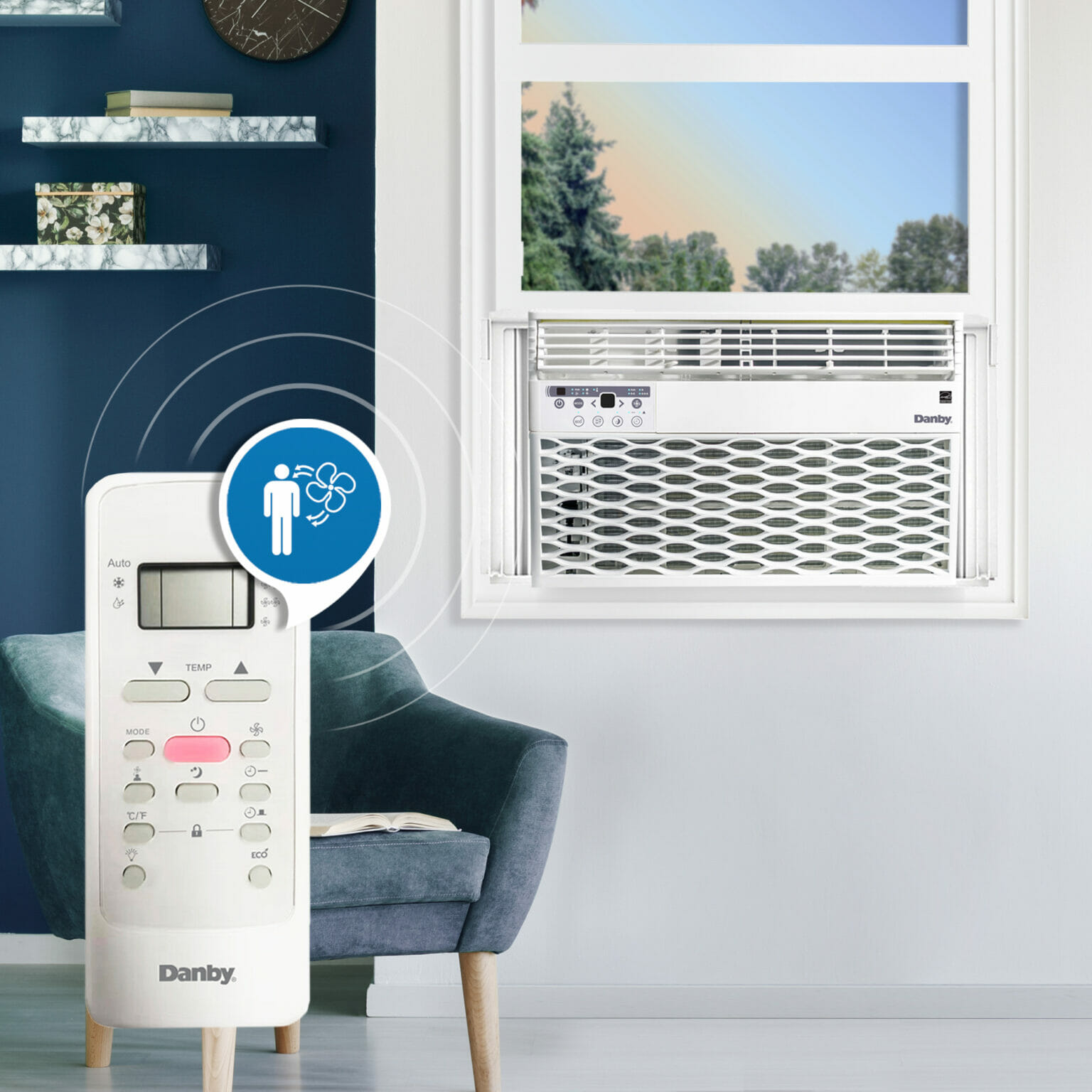 Danby 10,000 BTU Window AC in White - DAC100EB6WDB | Danby Canada