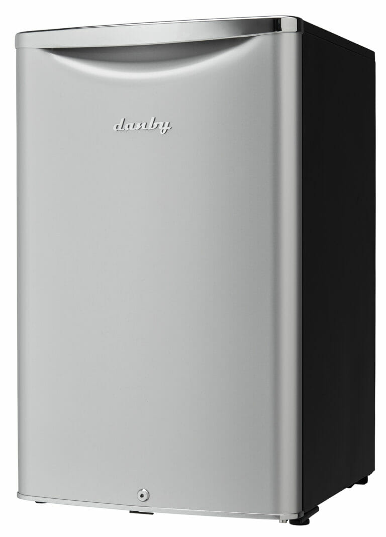 Danby 4.4 cu. ft. Contemporary Classic Compact Fridge in Iridium Silver