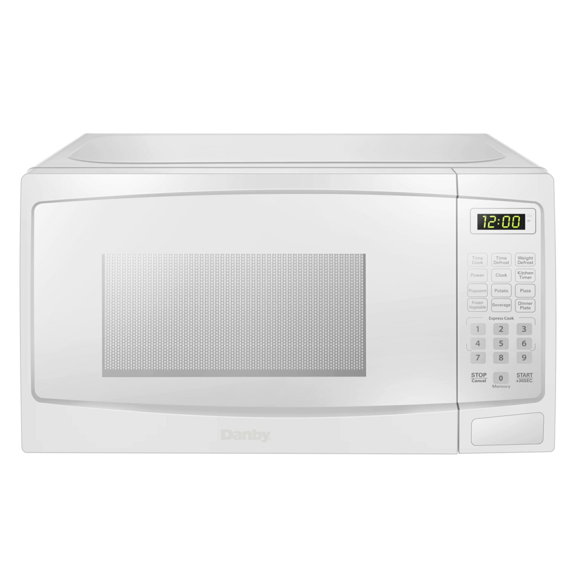 Micro-ondes Danby de 0,9 pi3 Micro-ondes avec commandes de cuisson  pratiques, façade en acier inoxydable - DBMW009201M1