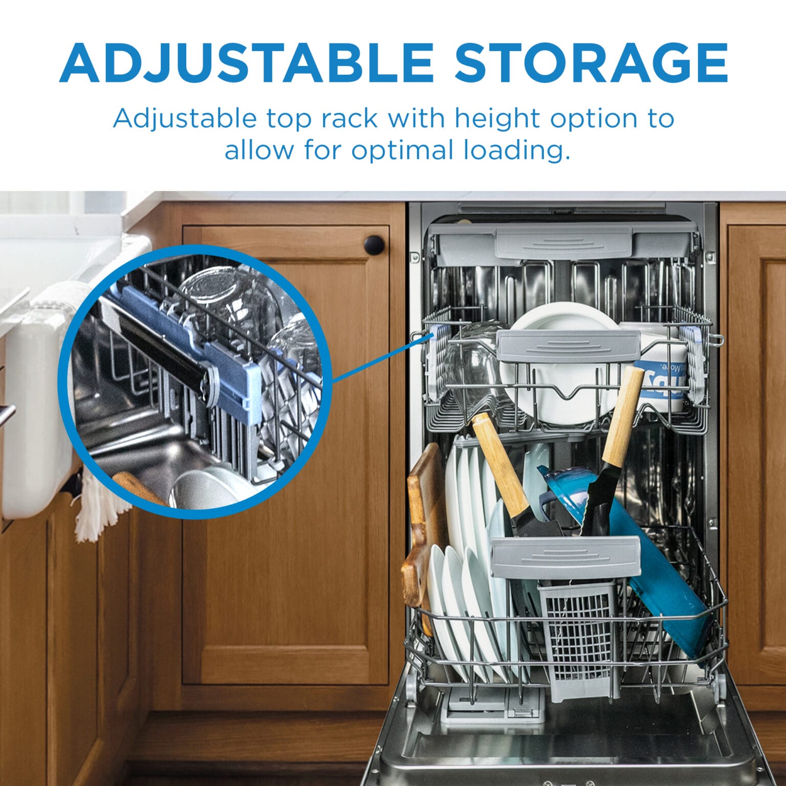 Danby 18inch Top Control Dishwasher in Stainless Steel DDW1832ESS