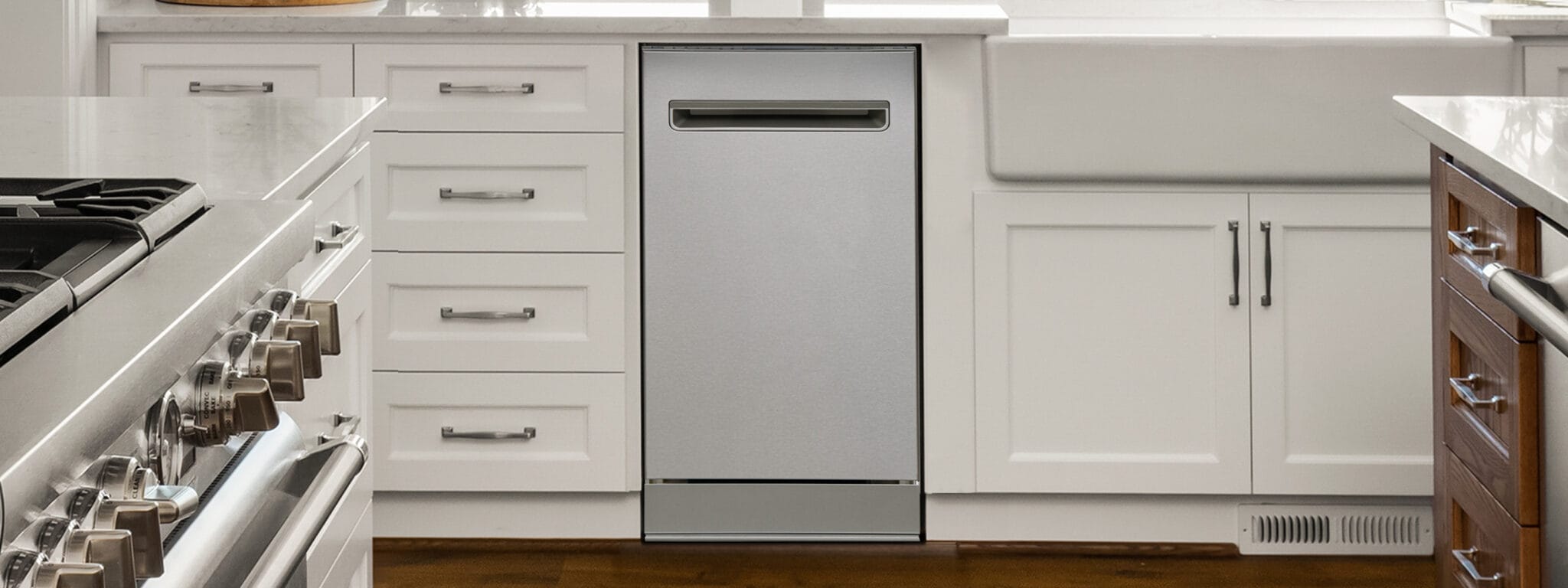 Danby 18inch Top Control Dishwasher in Stainless Steel DDW1832ESS