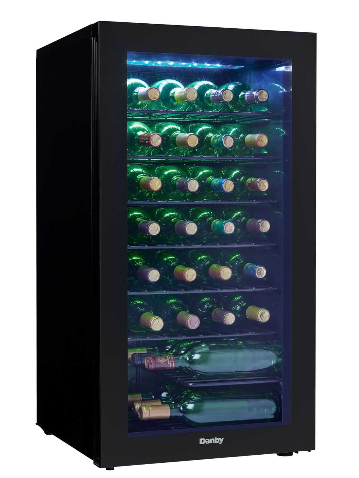 Cellier à Vin Thermoelectrique SPT 33L 12 Bouteilles – 2 Sections – Noir Mat