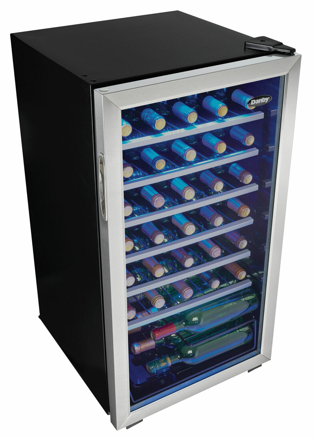 Refroidisseur à Vin En Acier Inoxydable Noir - Point Virgule - 11,9 Cm De Large, Idéal Pour Servir à Température Parfaite