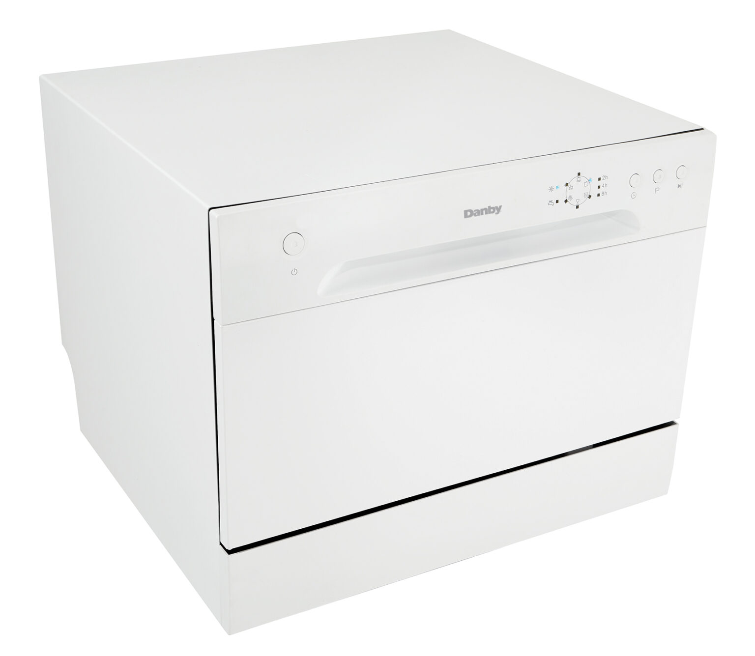 Danby 6 Place Setting Countertop Dishwasher in White DDW621WDB