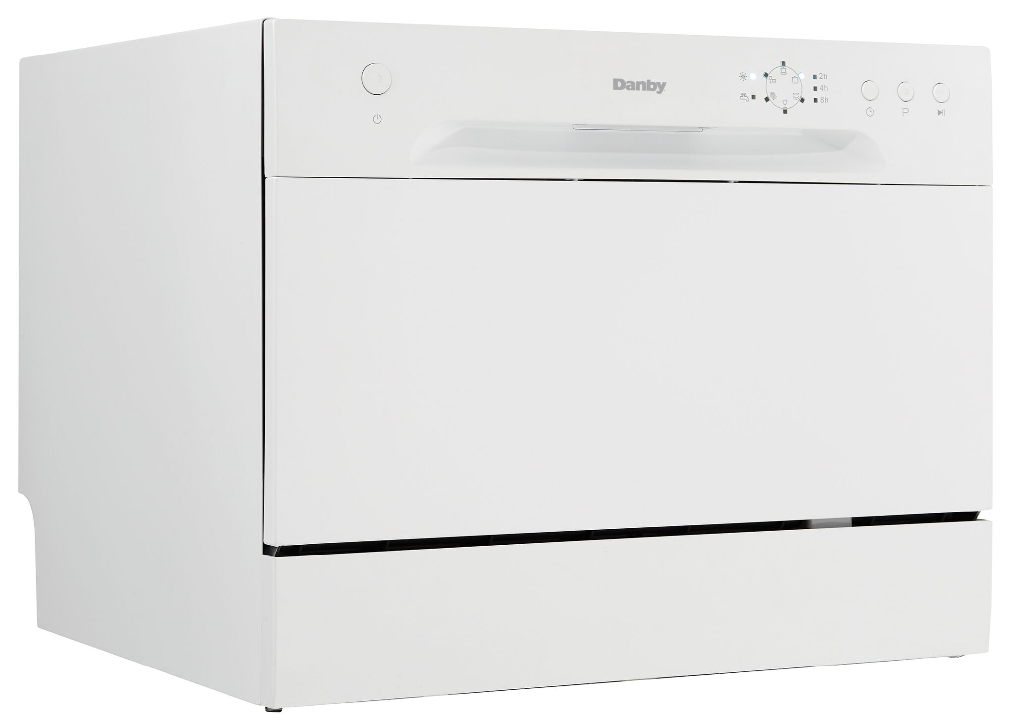 Danby 6 Place Setting Countertop Dishwasher in White DDW621WDB
