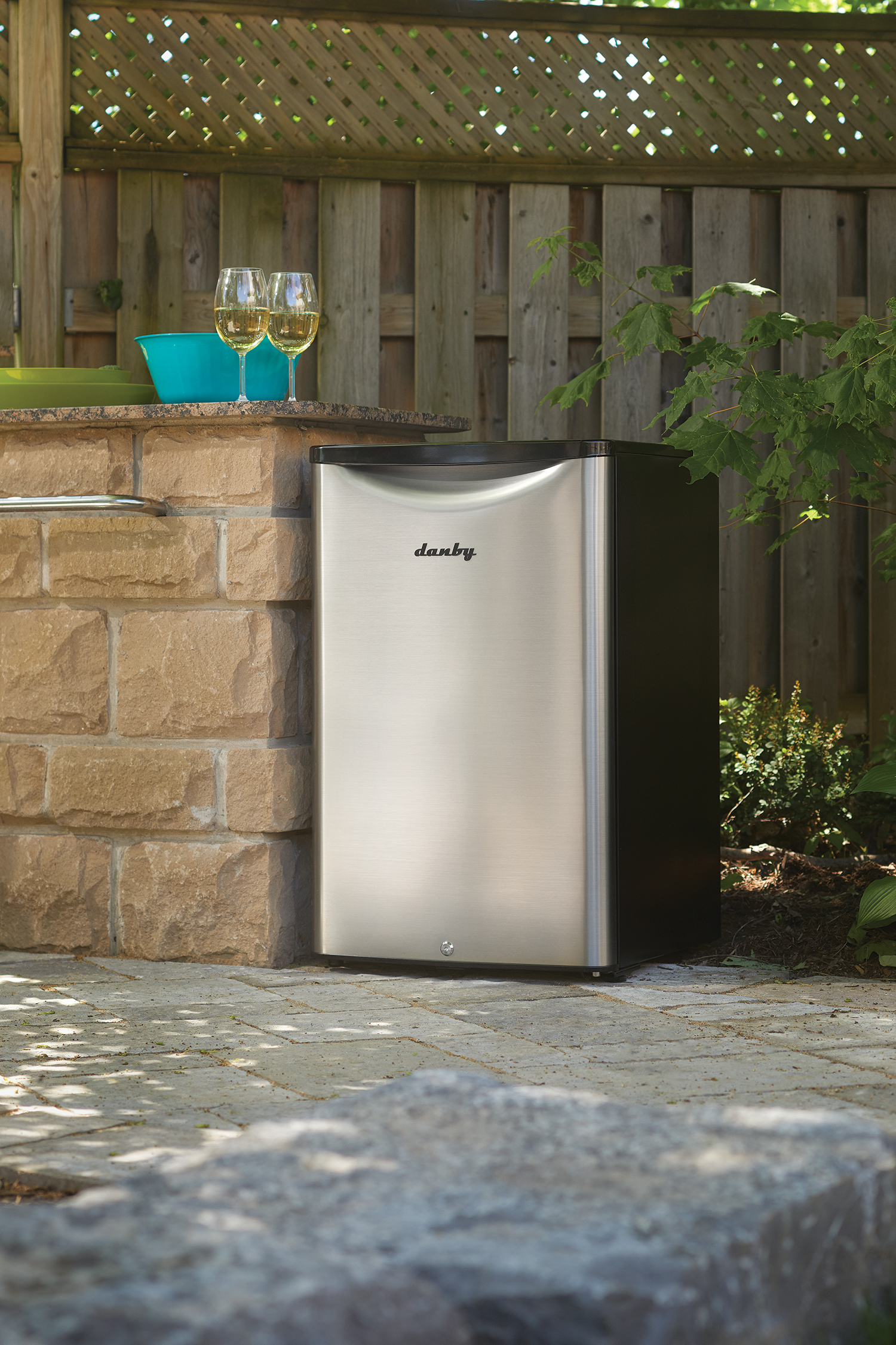 retro outdoor refrigerator