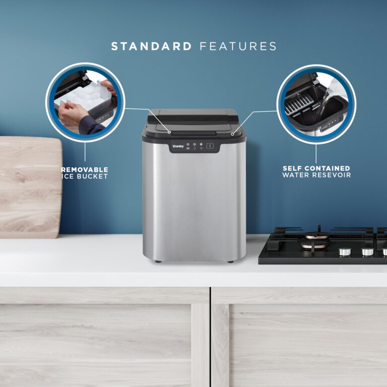 Danby 25 lbs. Countertop Ice Maker in Stainless Steel DIM2500SSDB