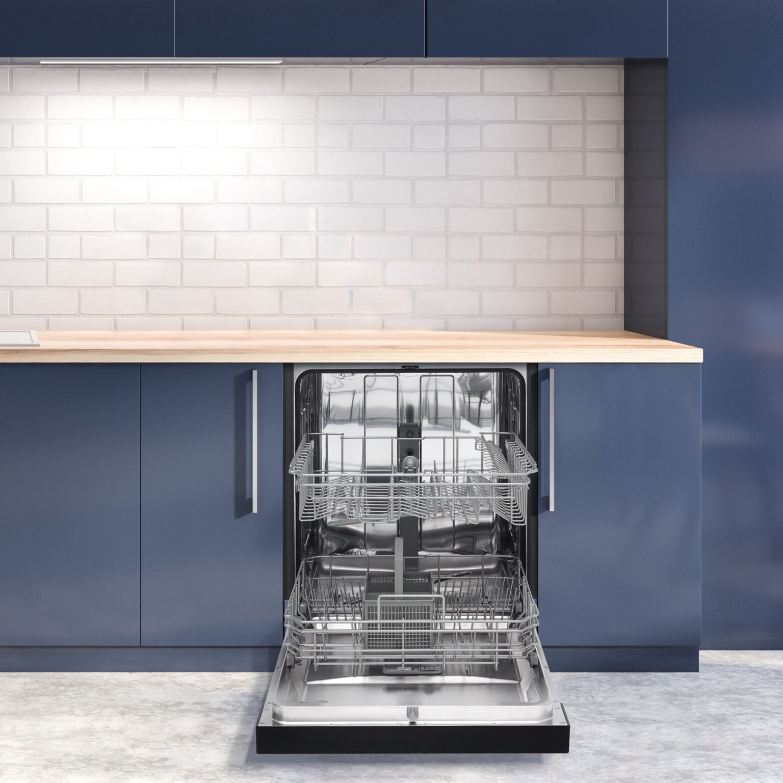 Danby 24" Wide Builtin Dishwasher in Stainless Steel DDW2404EBSS