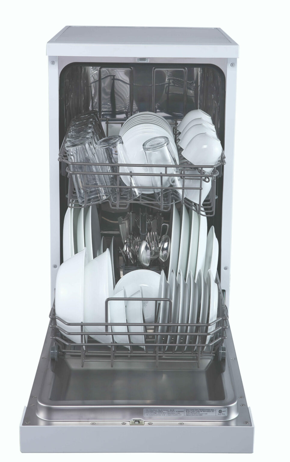 Danby 18" Wide Portable Dishwasher in White DDW1805EWP Danby USA