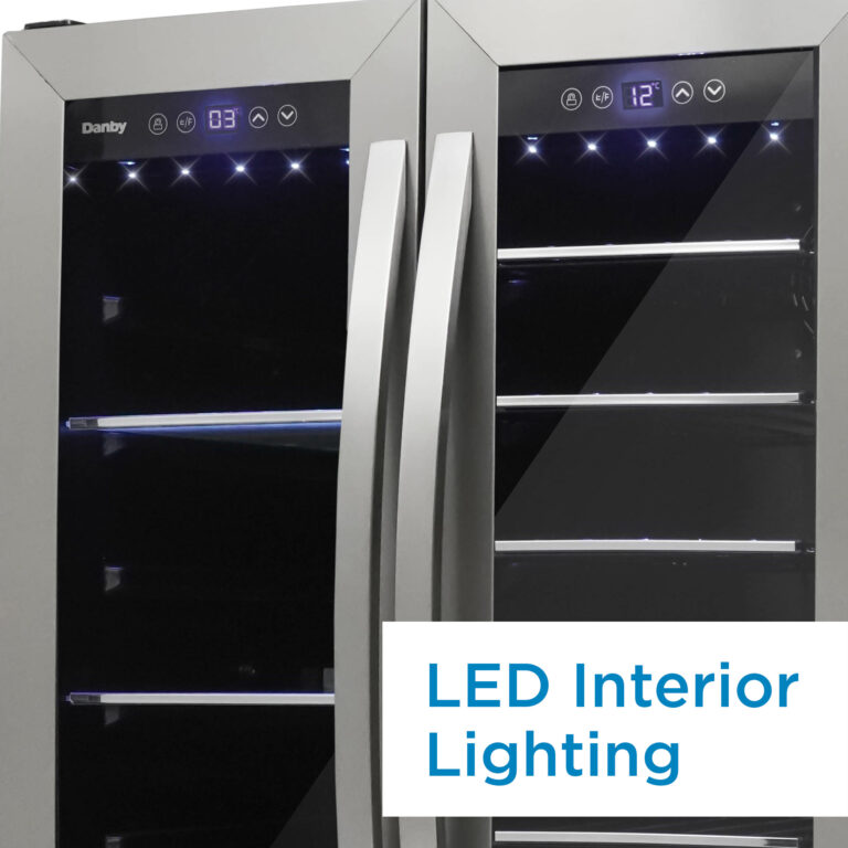 Danby 5.2 cu. ft. Builtin Beverage Center in Stainless Steel