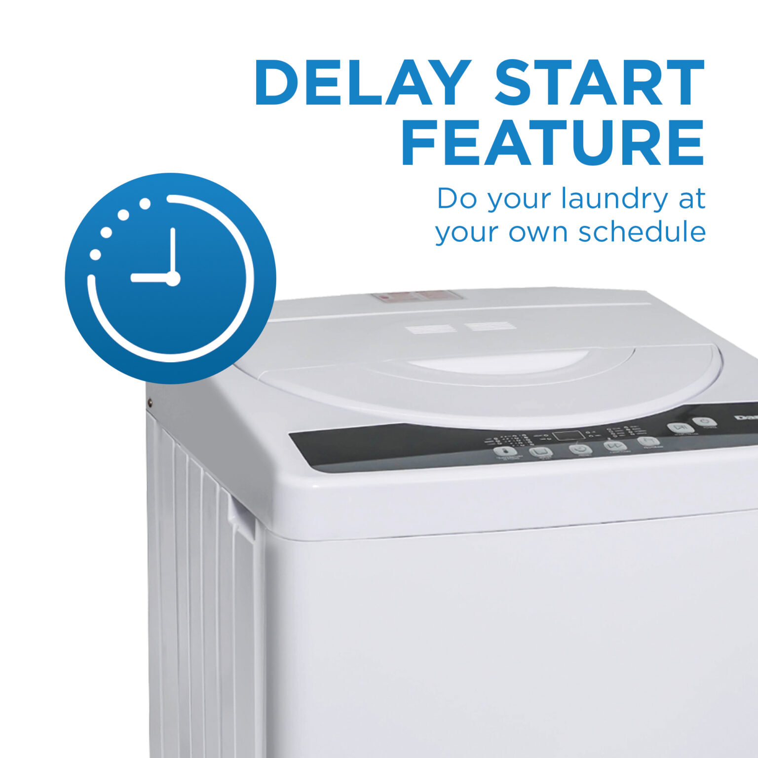 Danby 1.8 cu. ft. Washing Machine DWM065A1WDB6 Danby USA
