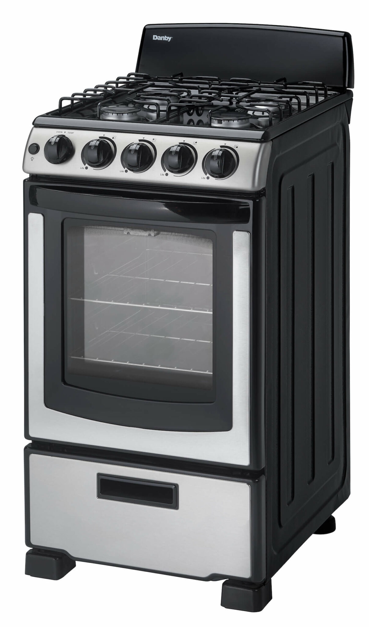 Danby 20" Wide Gas Range in Stainless Steel DR202BSSGLP Danby USA