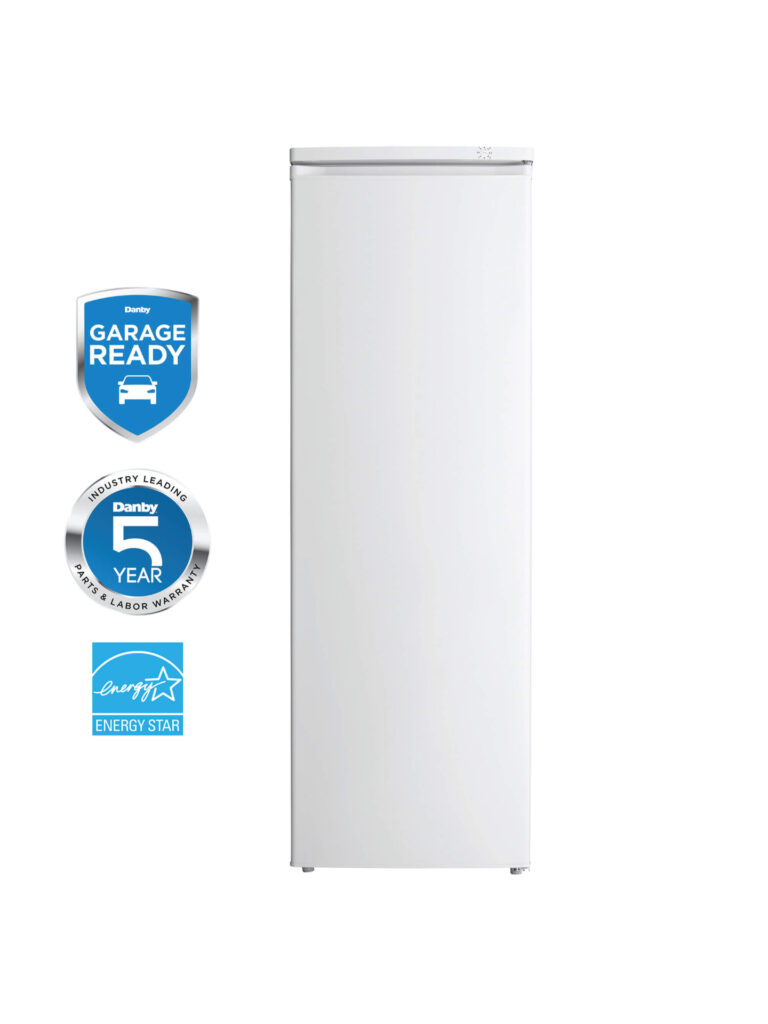 Danby 7.1 cu. ft. Upright Freezer in White DUF071A3WDB Danby USA