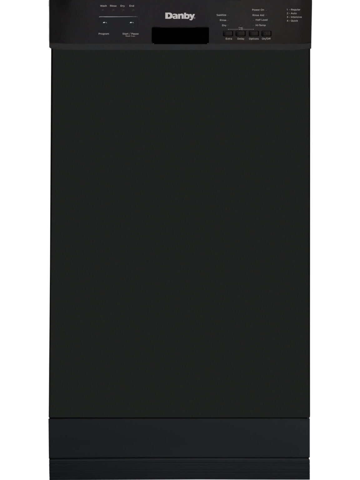 Danby 18" Wide Builtin Dishwasher in Black DDW18D1EB Danby USA