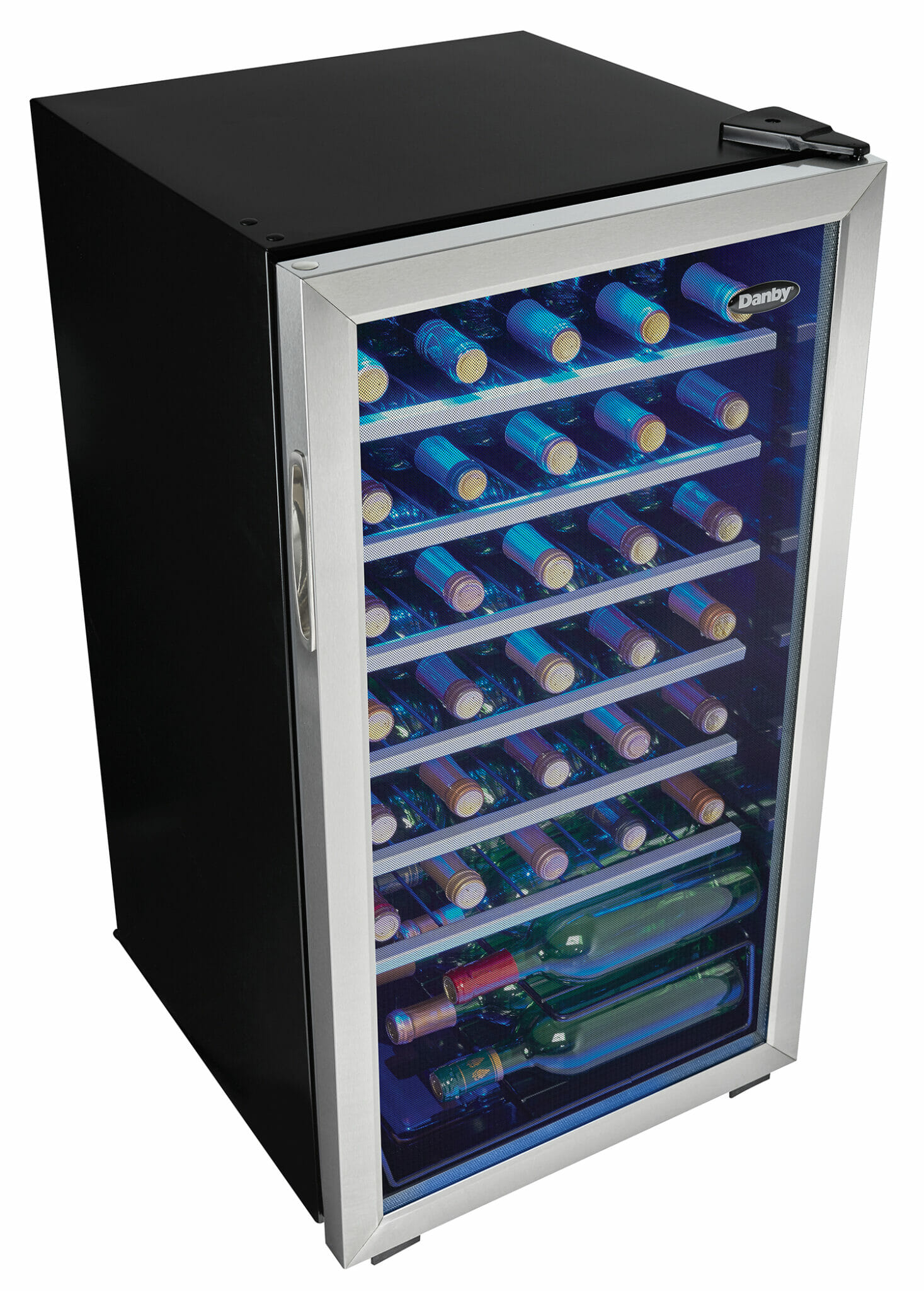 Danby 36 Bottle FreeStanding Wine Cooler in Stainless Steel