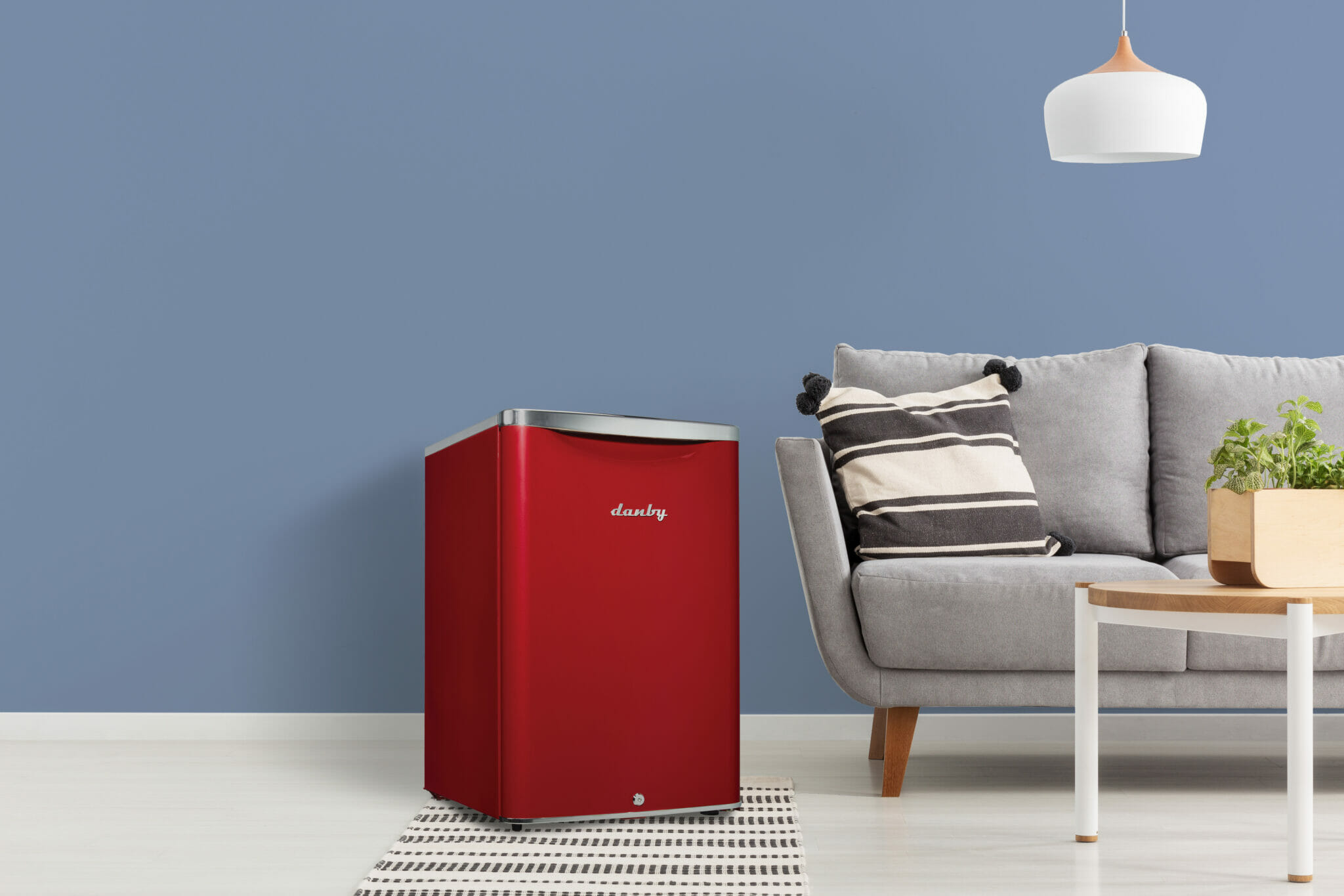 Danby 2.6 cu. ft. Compact Fridge in Red DAR026A2LDB Danby USA