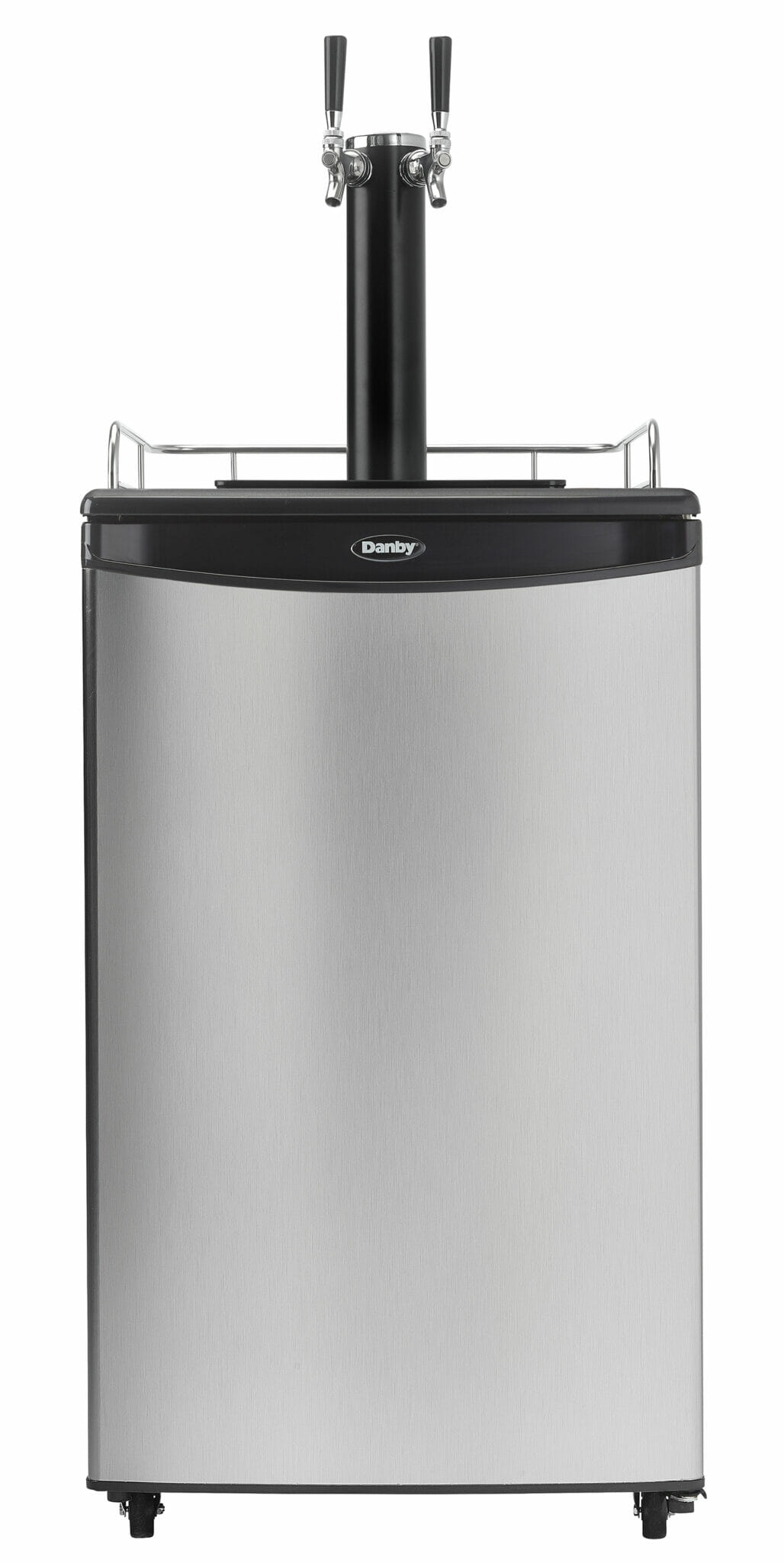 Danby 5.4 cu. ft. DualTap Keg Cooler in Stainless Steel