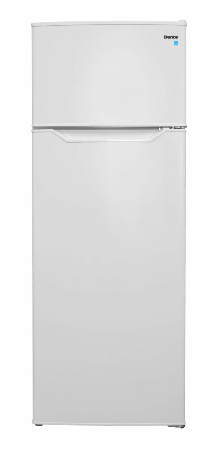 Danby 7.0 Cu. Ft. Apartment Size Fridge Top Mount In Stainless Steel