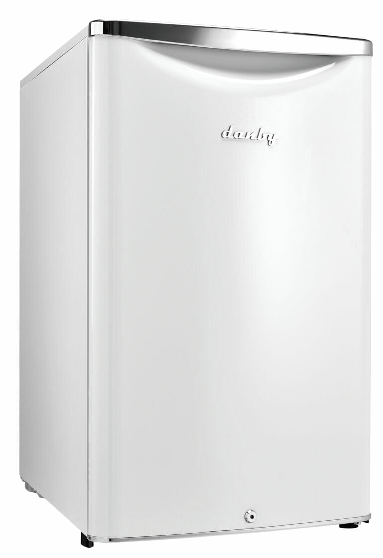 Danby 4.4 cu. ft. Retro Compact Fridge in Pearl White DAR044A6PDB