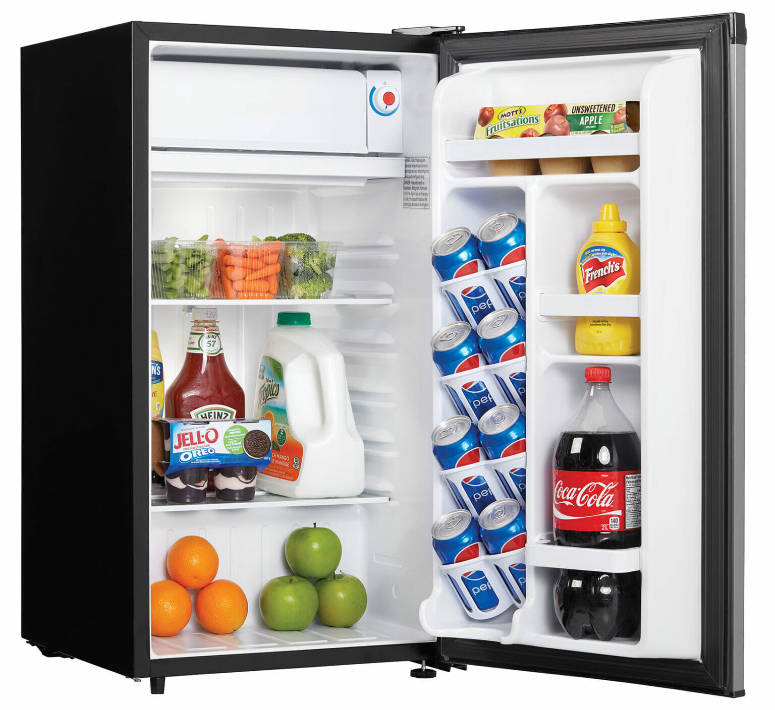 Danby Designer 3.2 cu. ft. Compact Fridge in Stainless Steel