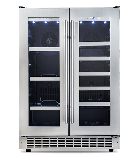 Lorraine - 24” French Door Beverage Centre