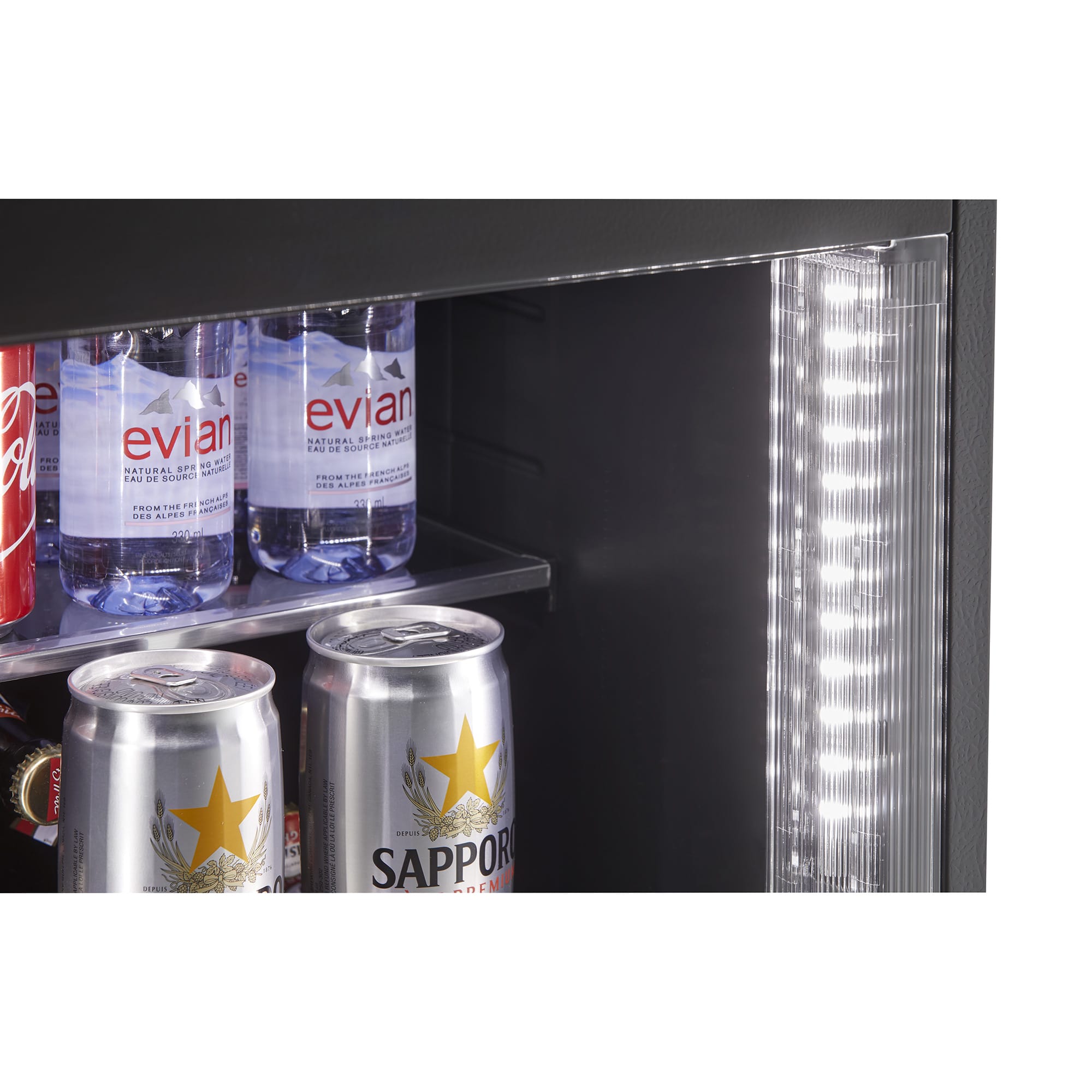 Silhouette - 24" Built-in Beverage Center in Black - Image 9