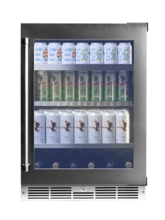Silhouette Pro Gen 3 - 24" Built-in Beverage Center in Stainless Steel