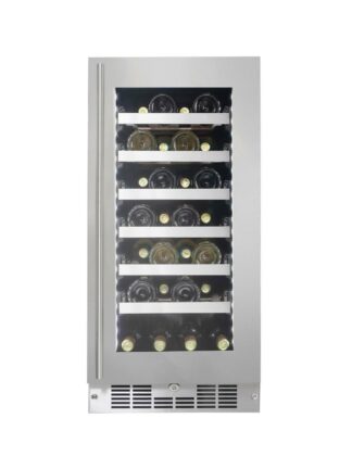 Silhouette Pro - 28 Bottle Built-In Wine Cellar in Stainless Steel