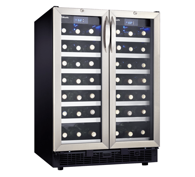 Camembert - 24” French Door Dual Zone Wine Cellar